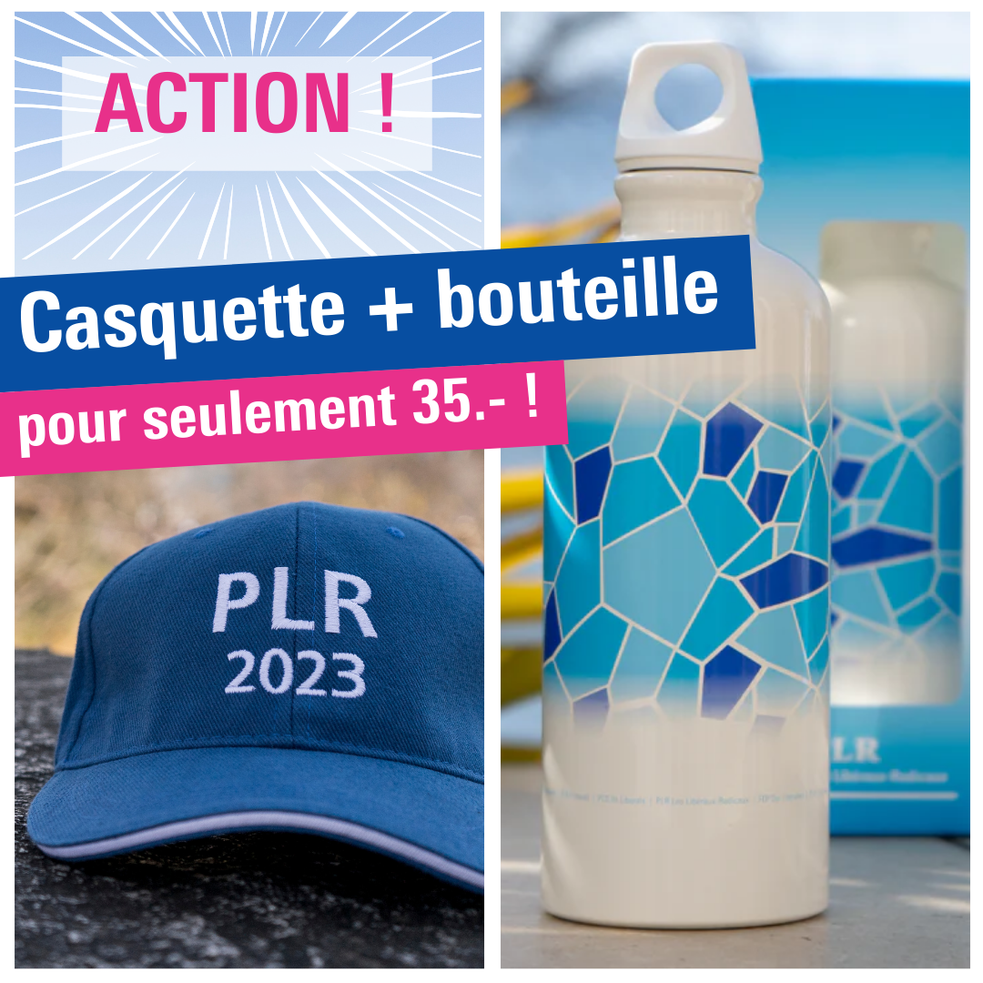 FDP Mütze & FDP Sigg Flasche