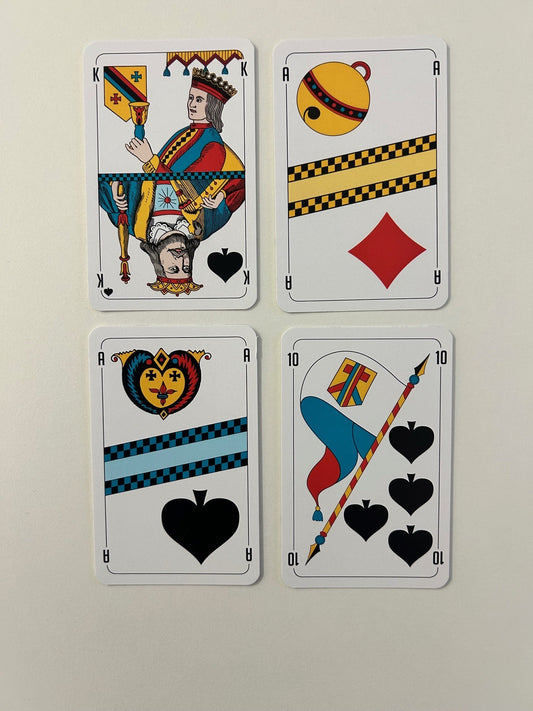 FDP Jasskarten mit Logo FDP