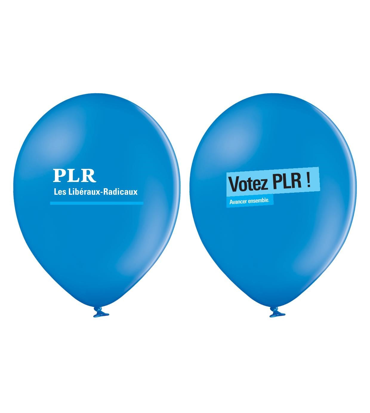 PLR | Ballone blau